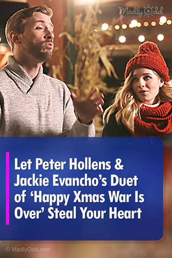 Let Peter Hollens & Jackie Evancho’s Duet of ‘Happy Xmas War Is Over’ Steal Your Heart