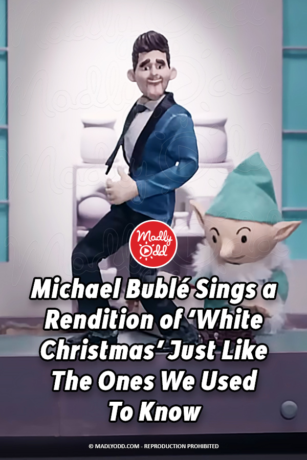 Michael Bublé Sings a Rendition of \'White Christmas\' Just Like The Ones We Used To Know