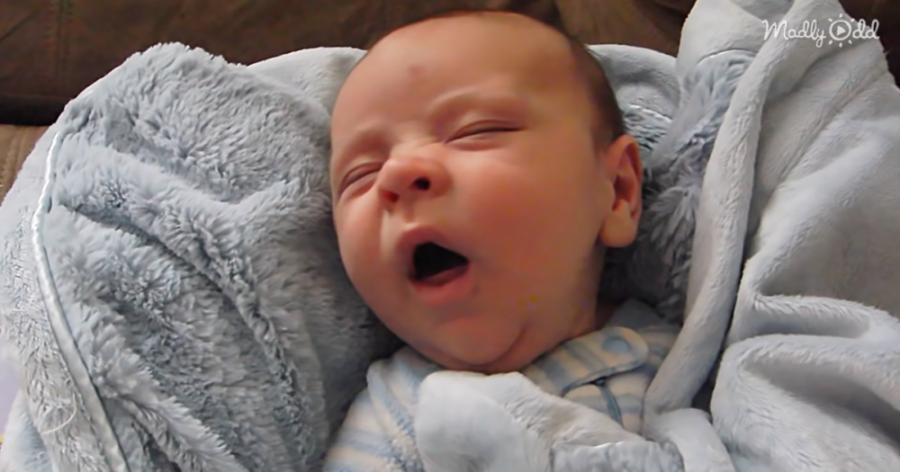 Baby Oliver Waking Up