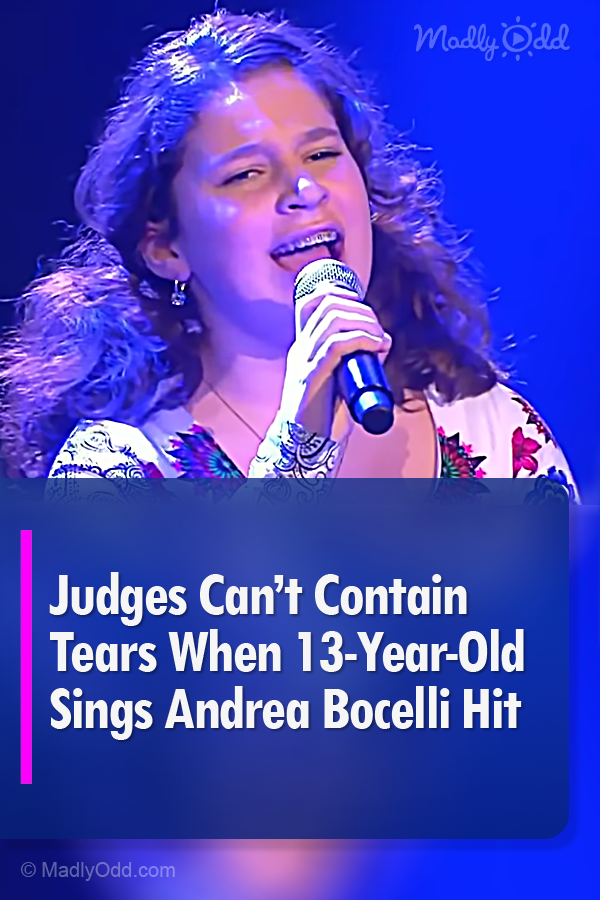 Judges Can’t Contain Tears When 13-Year-Old Sings Andrea Bocelli Hit