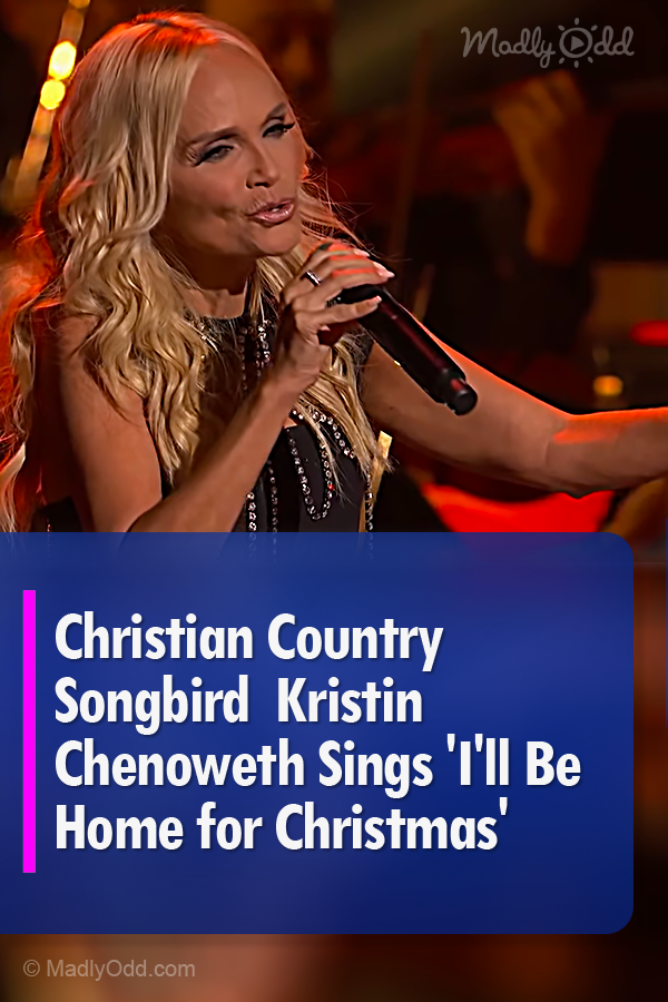 Christian Country Songbird  Kristin Chenoweth Sings \'I\'ll Be Home for Christmas\'