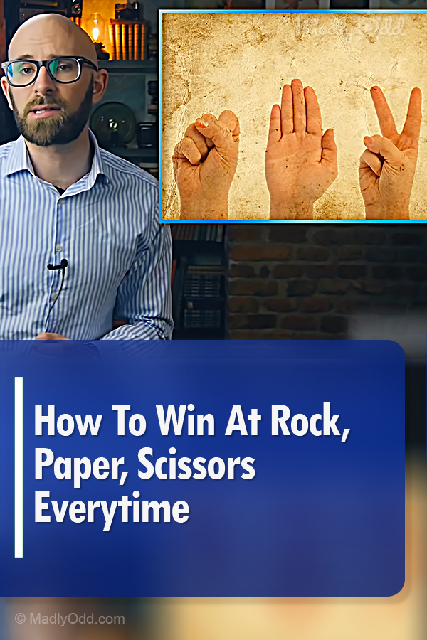 How To Win At Rock, Paper, Scissors Everytime