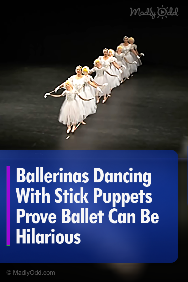 Ballerinas Dancing With Stick Puppets Prove Ballet Can Be Hilarious