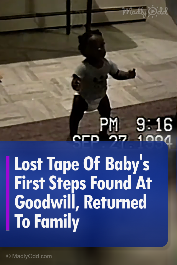 Lost Tape Of Baby\'s First Steps Found At Goodwill, Returned To Family