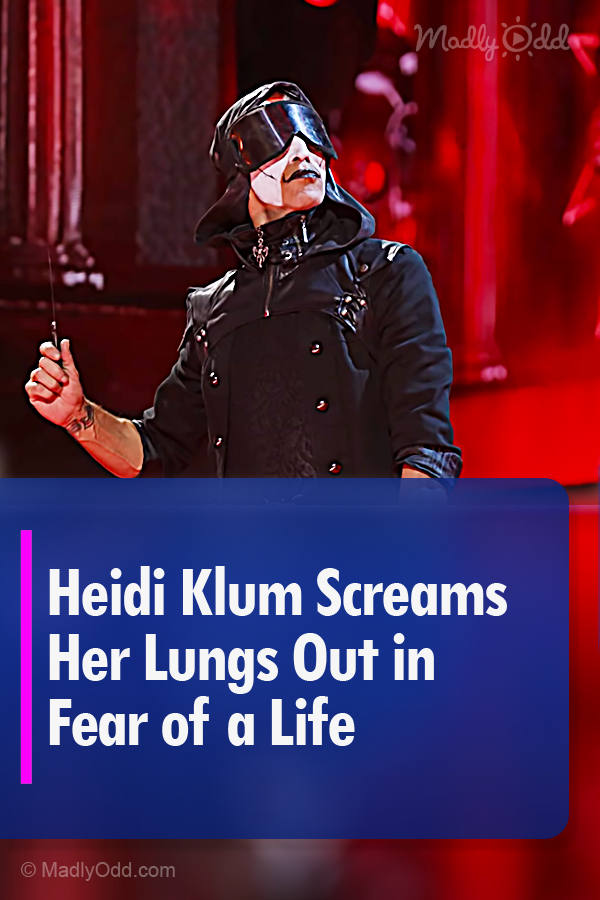 Heidi Klum Screams Her Lungs Out in Fear of a Life