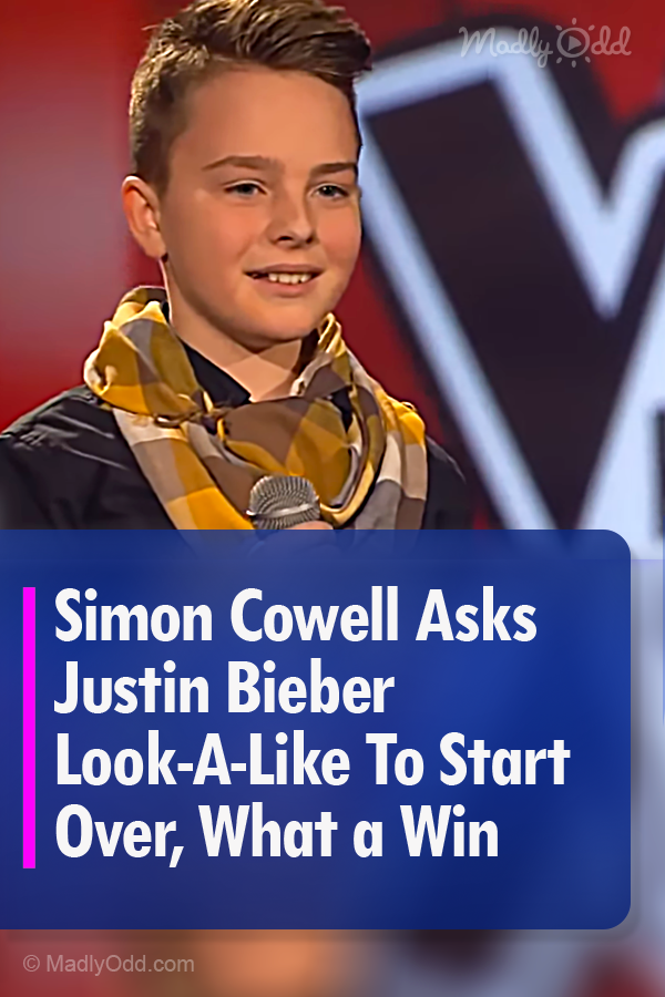 Simon Cowell Asks Justin Bieber Look-A-Like To Start Over, What a Win