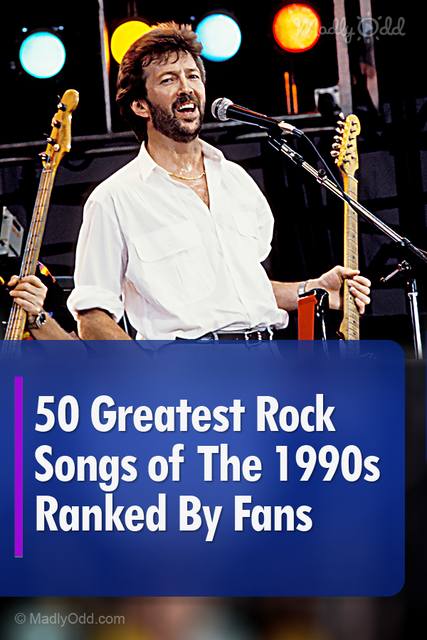 50 Greatest Rock Songs of The 1990s Ranked By Fans
