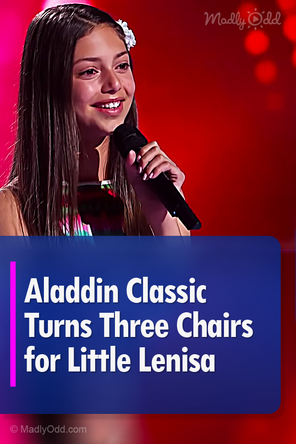 Aladdin Classic Turns Three Chairs for Little Lenisa