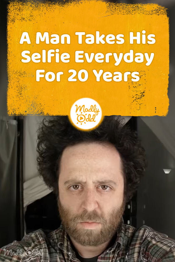 A Man Takes His Selfie Everyday For 20 Years