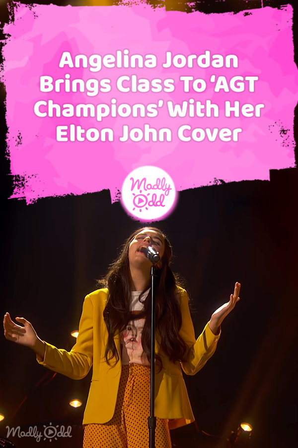 Angelina Jordan Brings Class To ‘AGT Champions’ With Her Elton John Cover