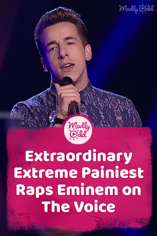 Extraordinary Extreme Painiest Raps Eminem on The Voice