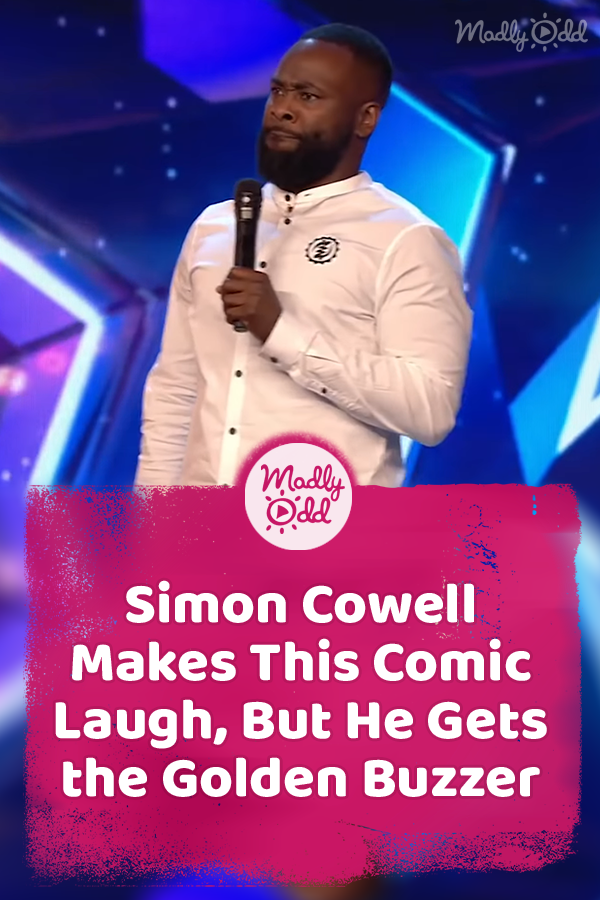 Simon Cowell Makes This Comic Laugh, But He Gets the Golden Buzzer