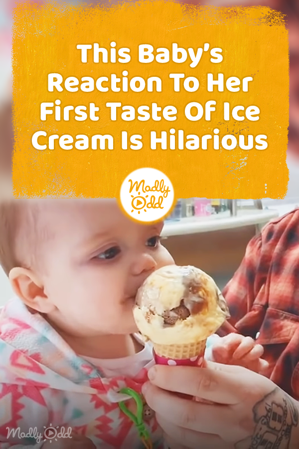 This Baby’s Reaction To Her First Taste Of Ice Cream Is Hilarious