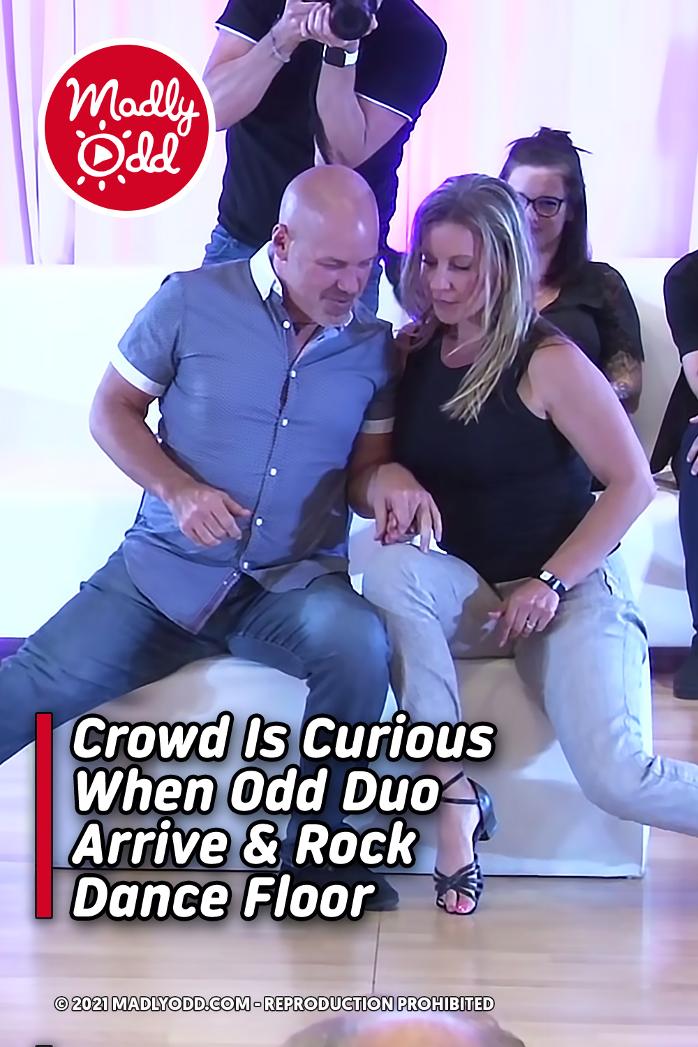 Crowd Is Curious When Odd Duo Arrive & Rock Dance Floor