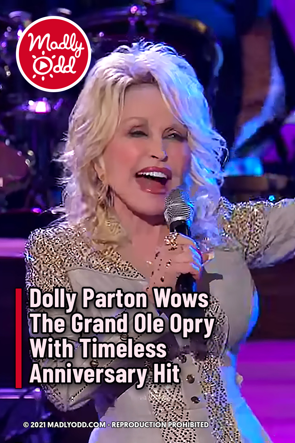 Dolly Parton Wows The Grand Ole Opry With Timeless Anniversary Hit