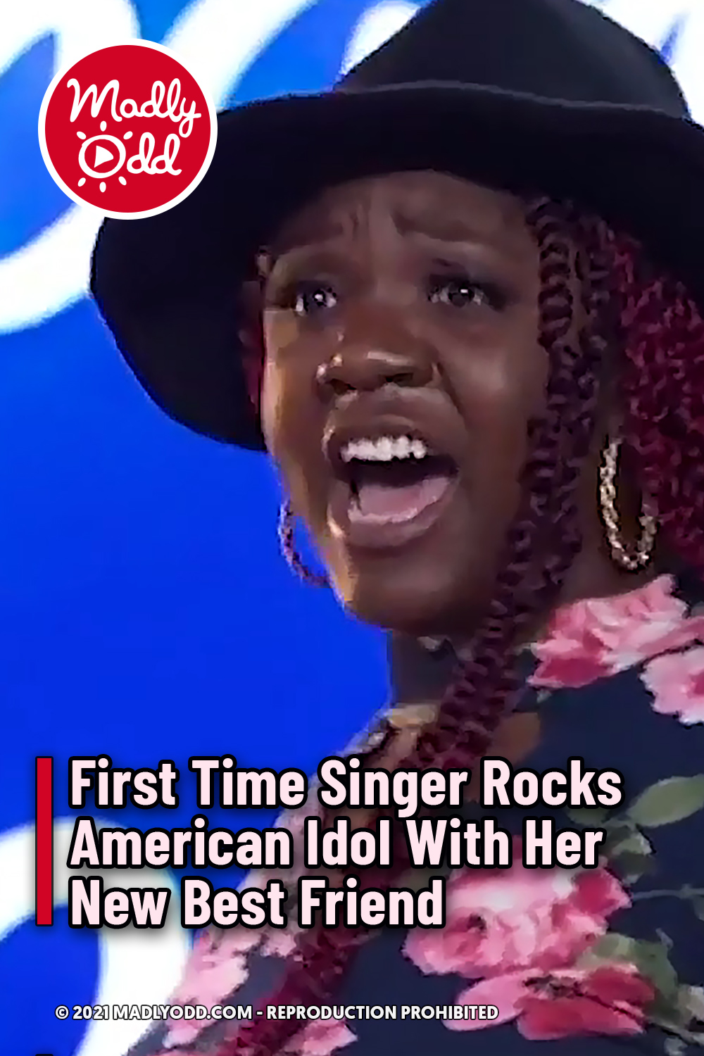 First Time Singer Rocks American Idol With Her New Best Friend