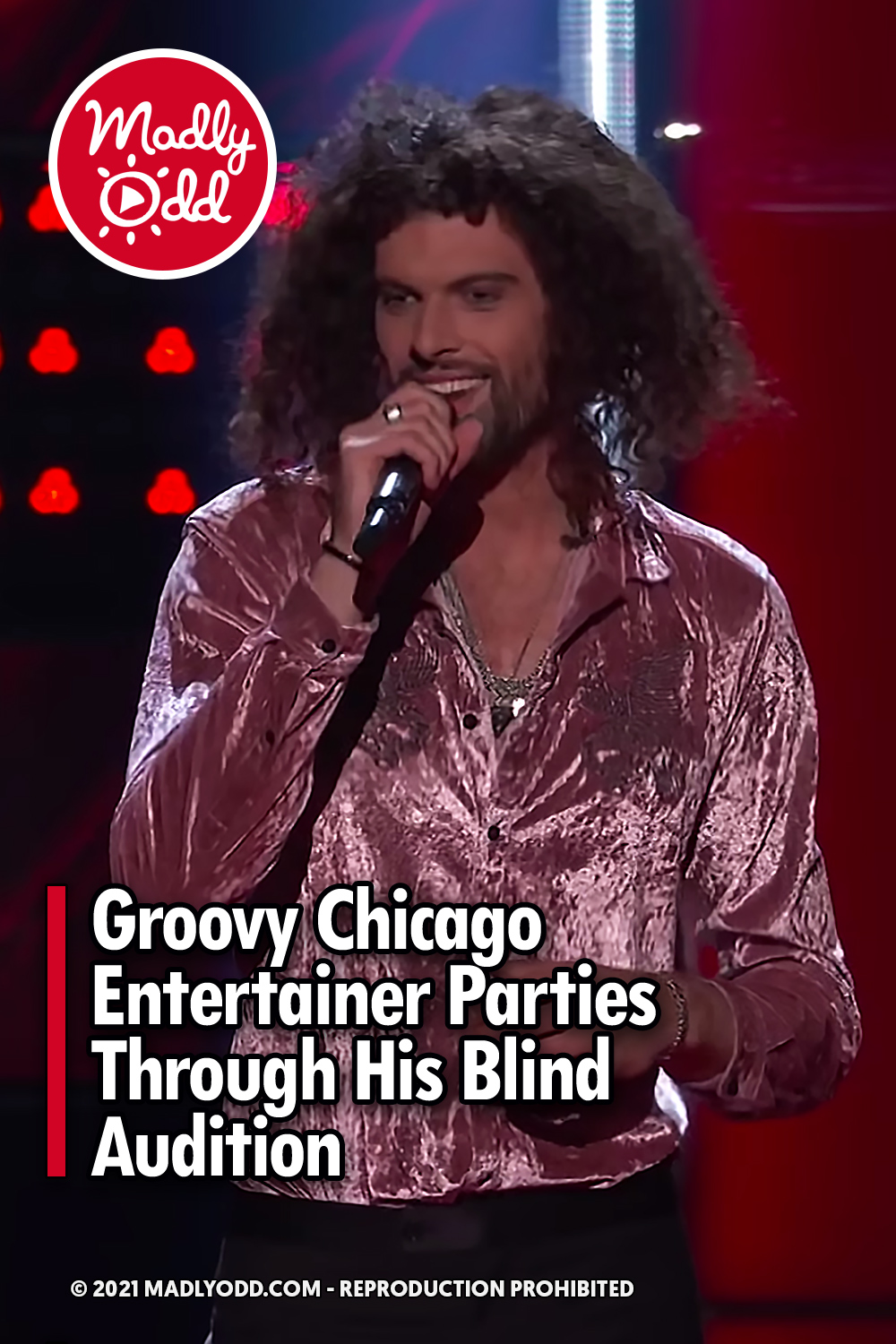 Groovy Chicago Entertainer Parties Through His Blind Audition