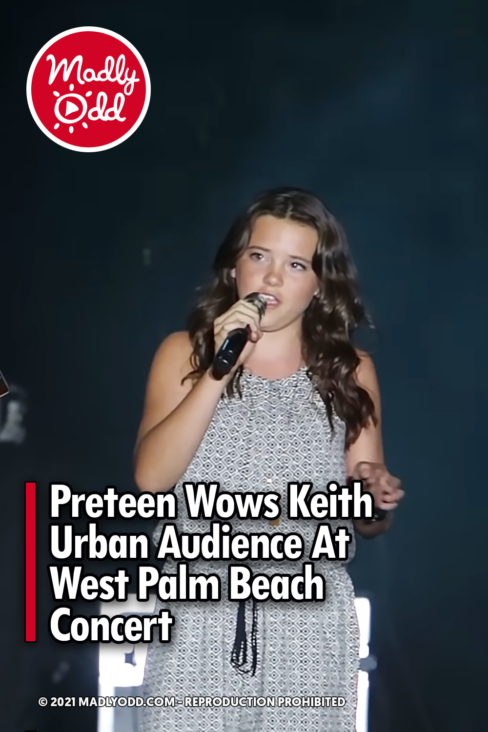 Preteen Wows Keith Urban Audience At West Palm Beach Concert