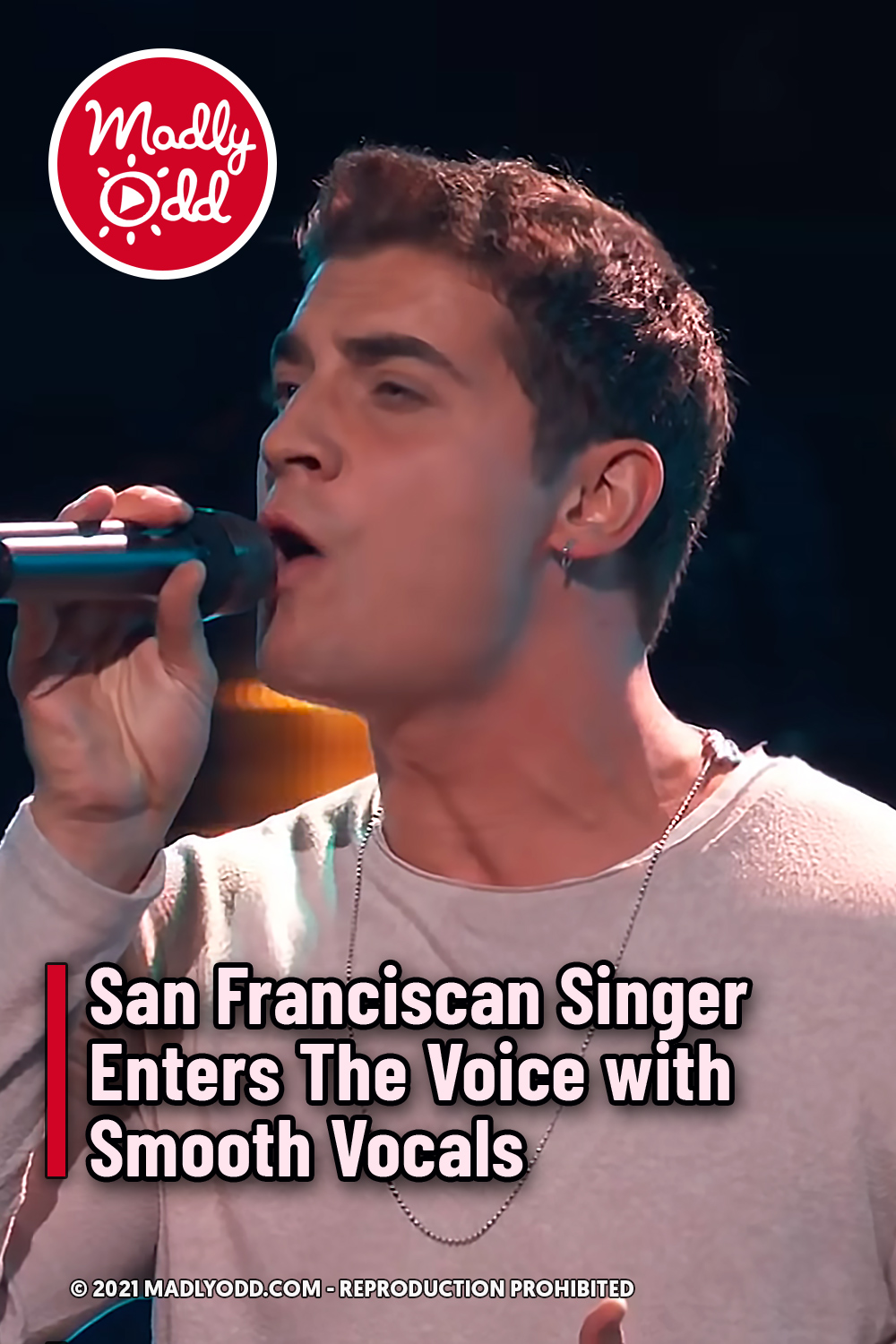 San Franciscan Singer Enters The Voice with Smooth Vocals