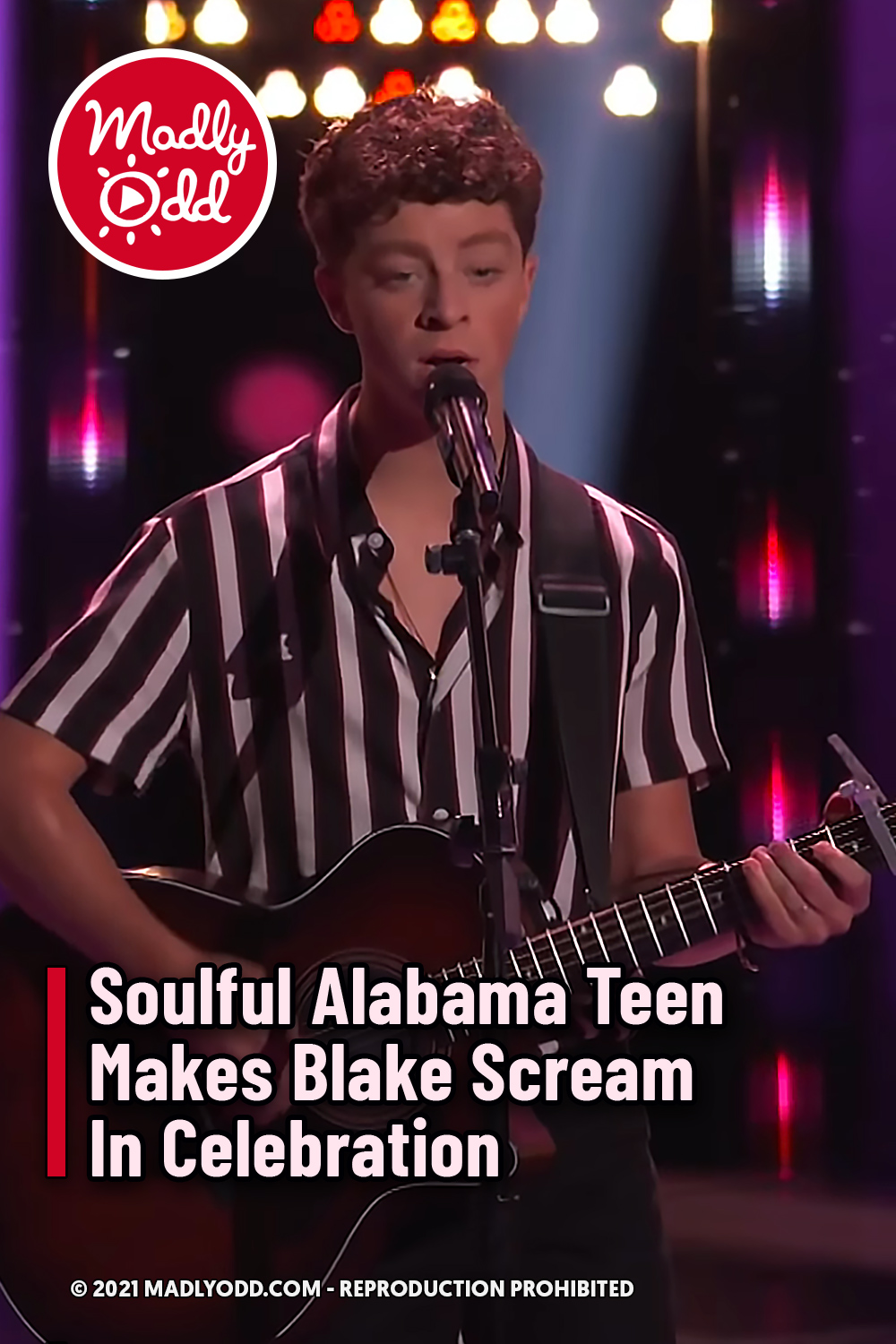 Soulful Alabama Teen Makes Blake Scream In Celebration