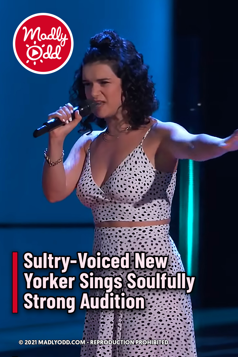 Sultry-Voiced New Yorker Sings Soulfully Strong Audition