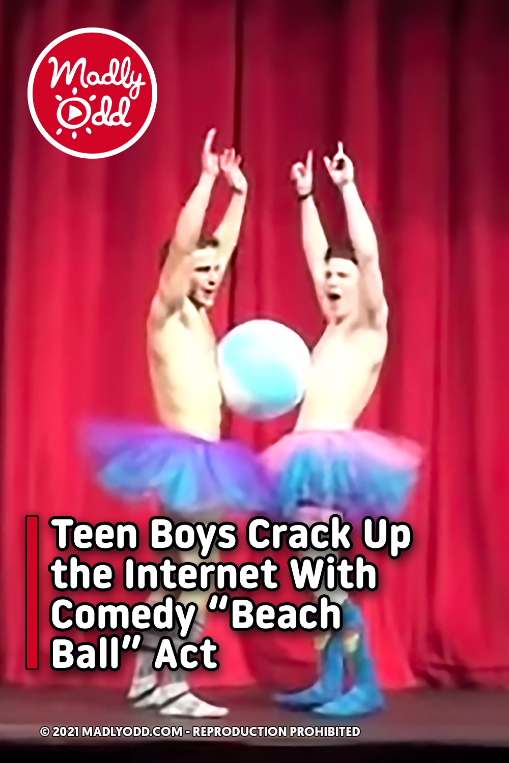 Teen Boys Crack Up the Internet With Comedy “Beach Ball” Act