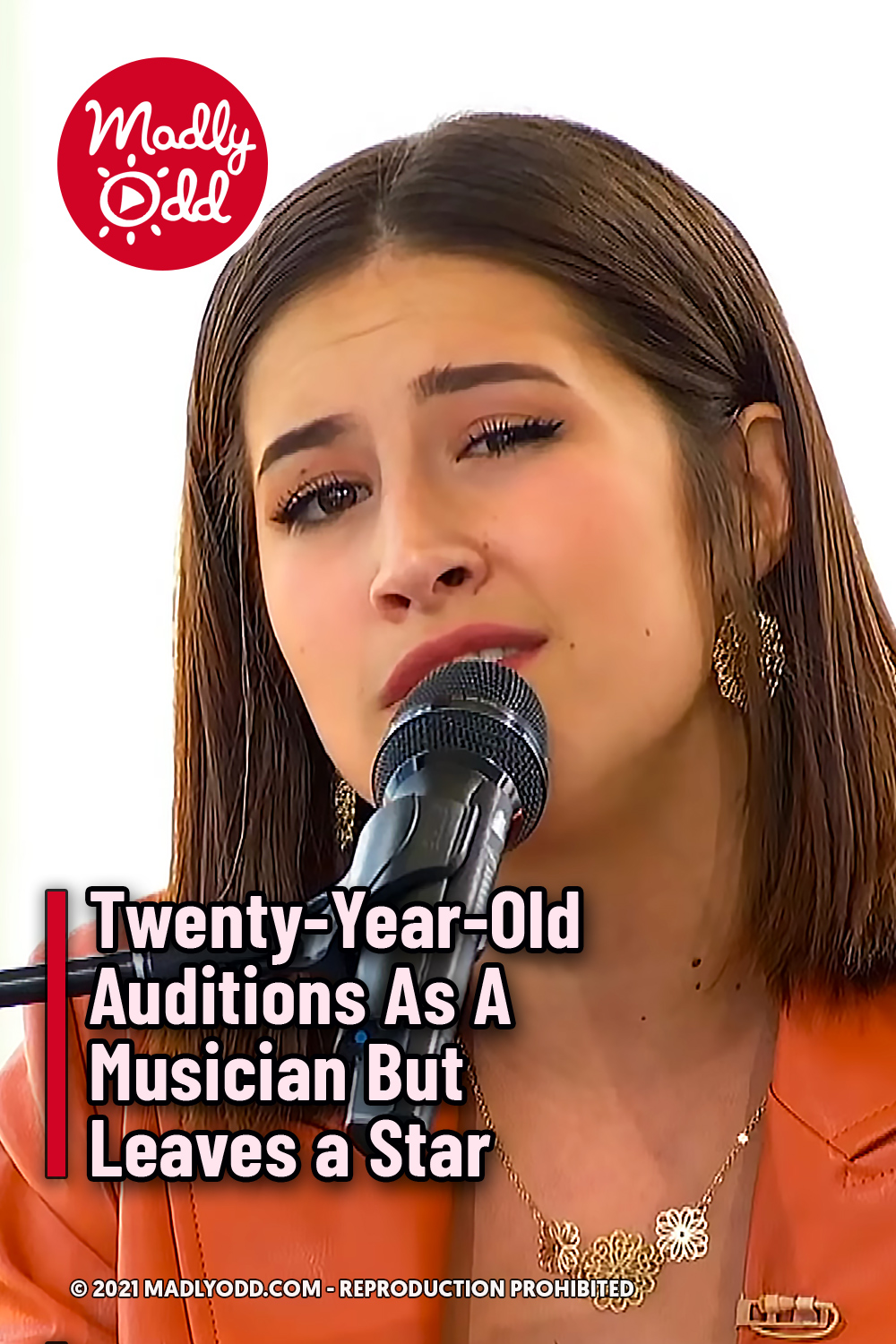 Twenty-Year-Old Auditions As A Musician But Leaves a Star