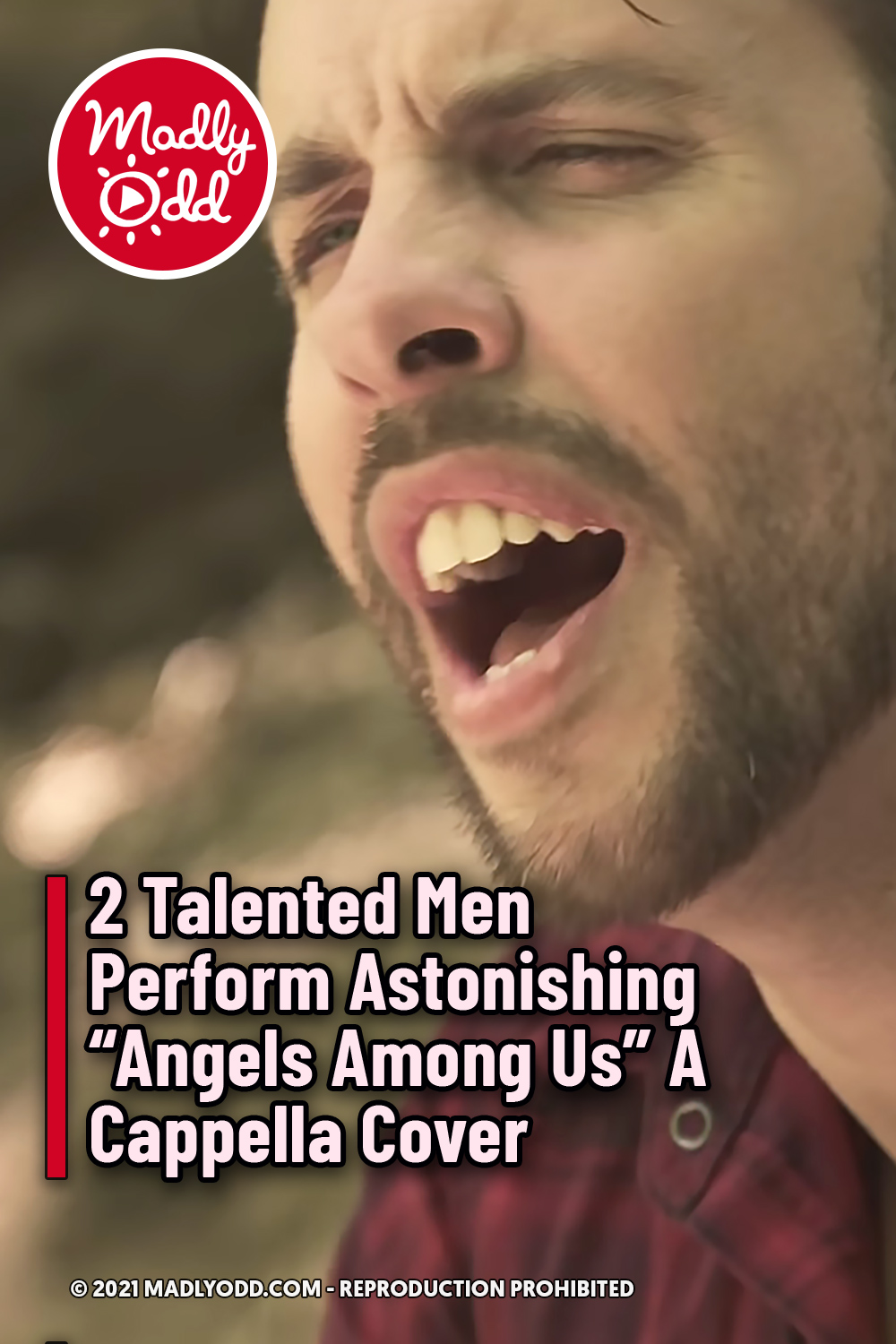 2 Talented Men Perform Astonishing “Angels Among Us” A Cappella Cover