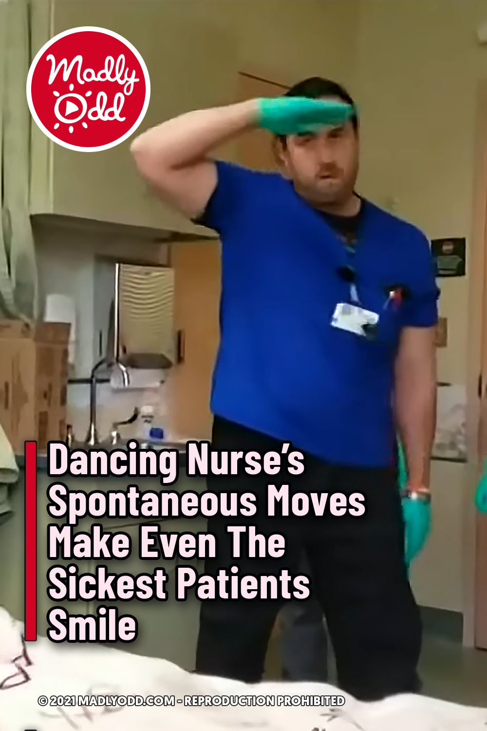 Dancing Nurse’s Spontaneous Moves Make Even The Sickest Patients Smile