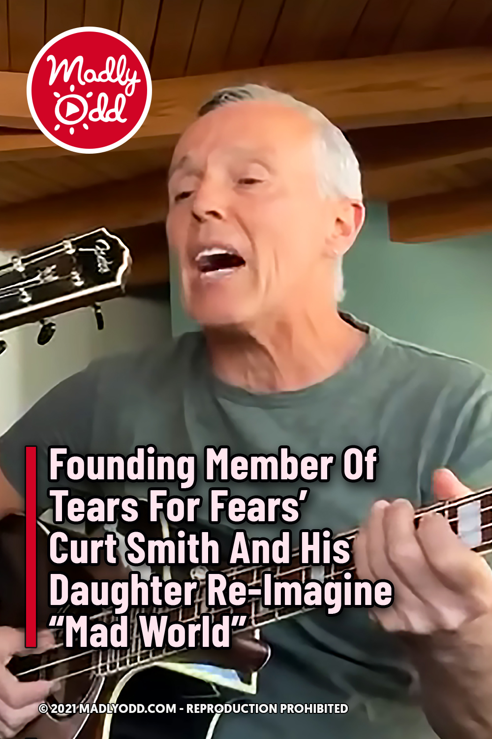 Founding Member Of Tears For Fears’ Curt Smith And His Daughter Re-Imagine “Mad World”