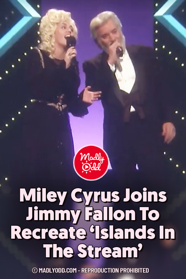 Miley Cyrus Joins Jimmy Fallon To Recreate ‘Islands In The Stream’
