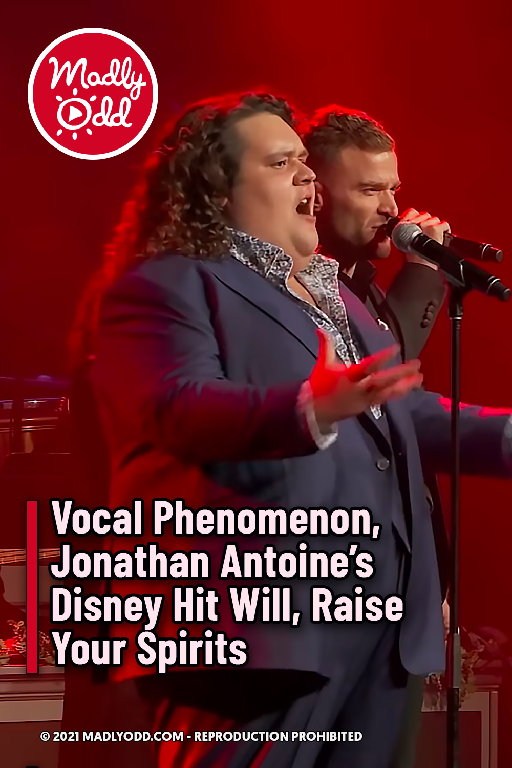 Vocal Phenomenon, Jonathan Antoine\'s Disney Hit Will, Raise Your Spirits