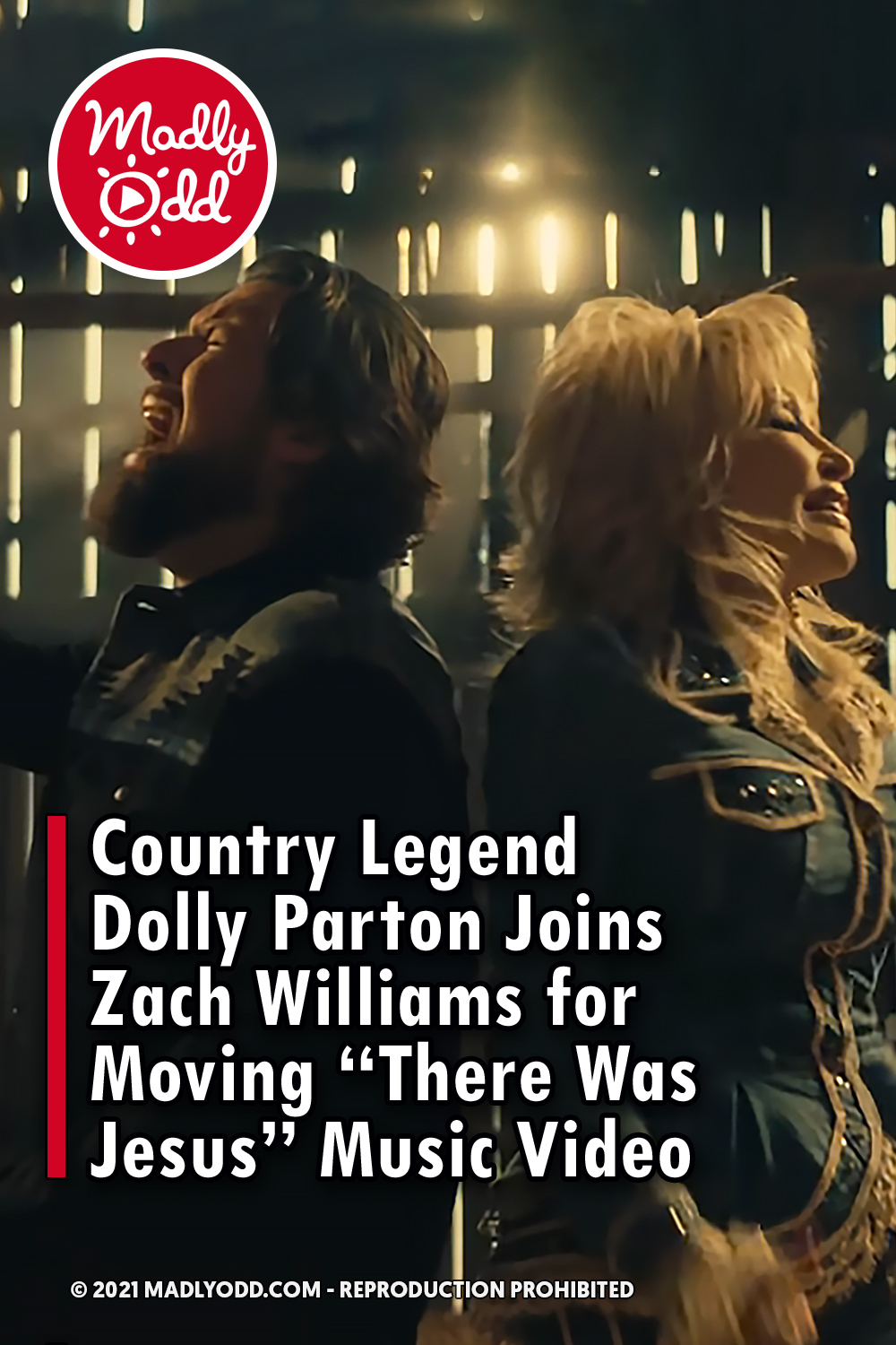 Country Legend Dolly Parton Joins Zach Williams for Moving “There Was Jesus” Music Video