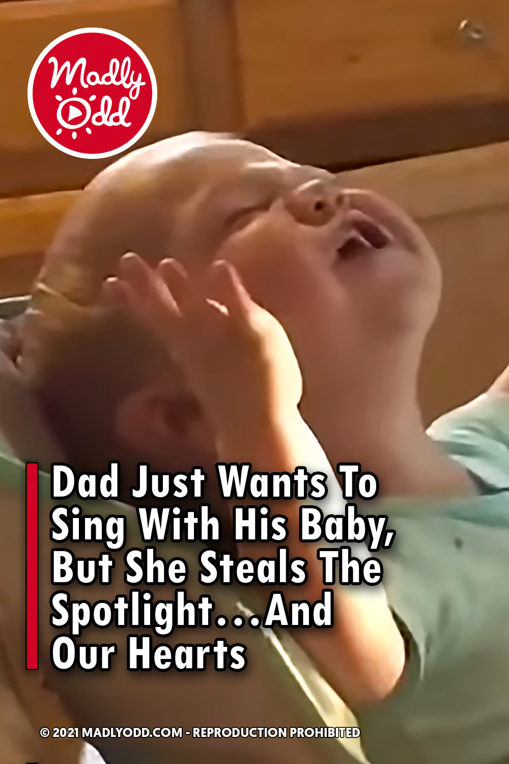 Dad Just Wants To Sing With His Baby, But She Steals The Spotlight...And Our Hearts