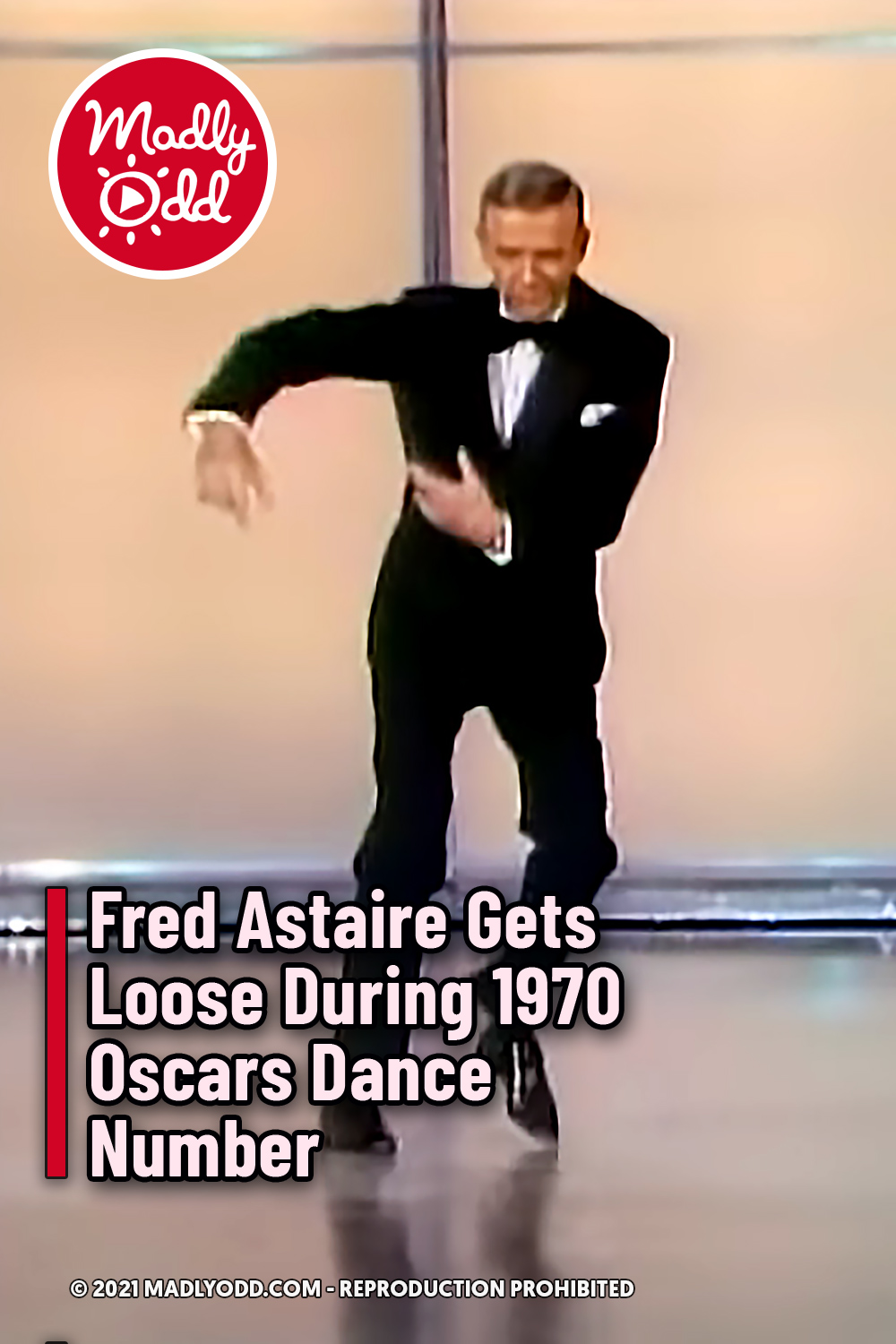 Fred Astaire Gets Loose During 1970 Oscars Dance Number