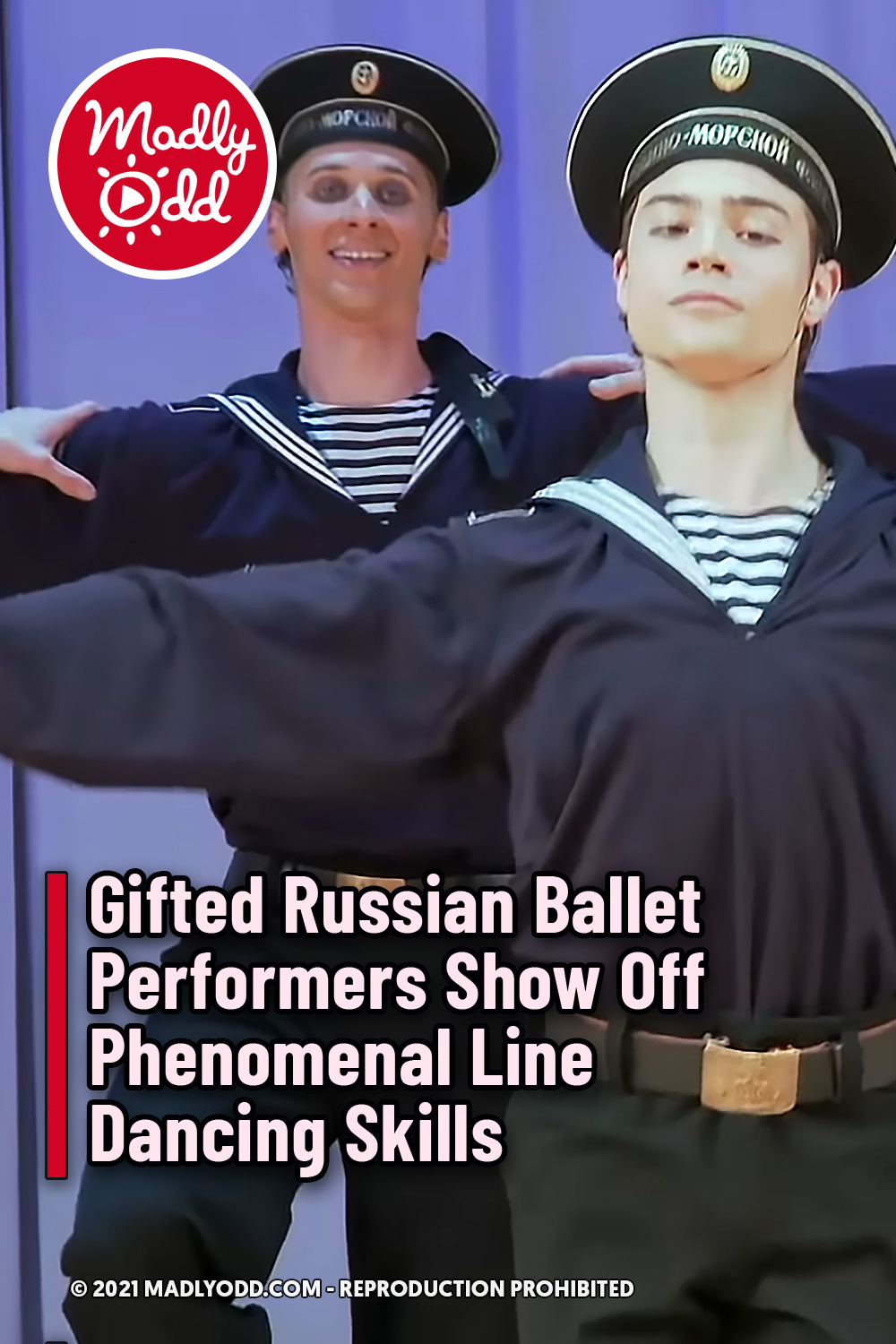 Gifted Russian Ballet Performers Show Off Phenomenal Line Dancing Skills