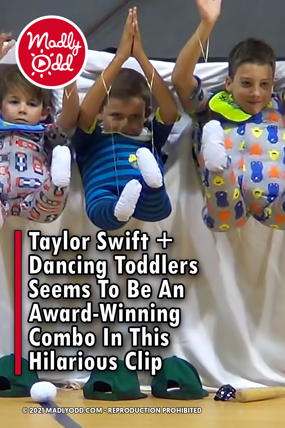 Taylor Swift + Dancing Toddlers Seems To Be An Award-Winning Combo In This Hilarious Clip