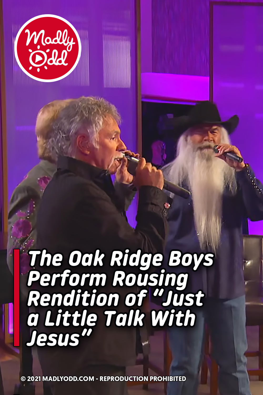 The Oak Ridge Boys Perform Rousing Rendition of “Just a Little Talk With Jesus”