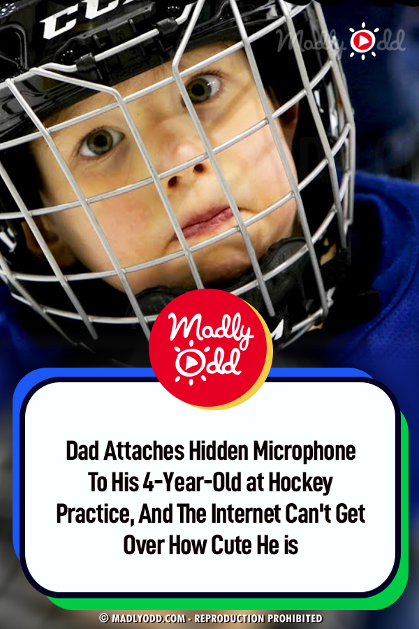 Dad Attaches Hidden Microphone To His 4-Year-Old at Hockey Practice, And The Internet Can\'t Get Over How Cute He is