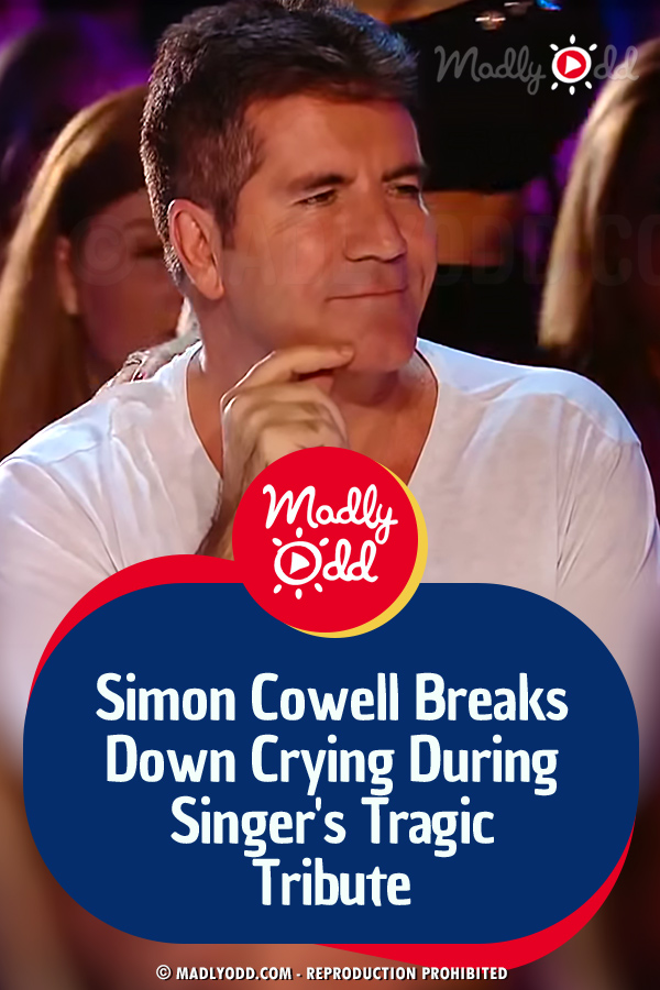 Simon Cowell Breaks Down Crying During Singer\'s Tragic Tribute