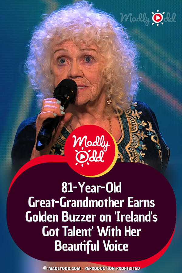 81-Year-Old Great-Grandmother Earns Golden Buzzer on \'Ireland\'s Got Talent\' With Her Beautiful Voice