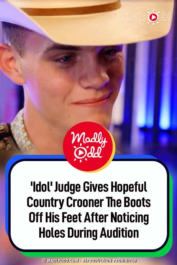 \'Idol\' Judge Gives Hopeful Country Crooner The Boots Off His Feet After Noticing Holes During Audition