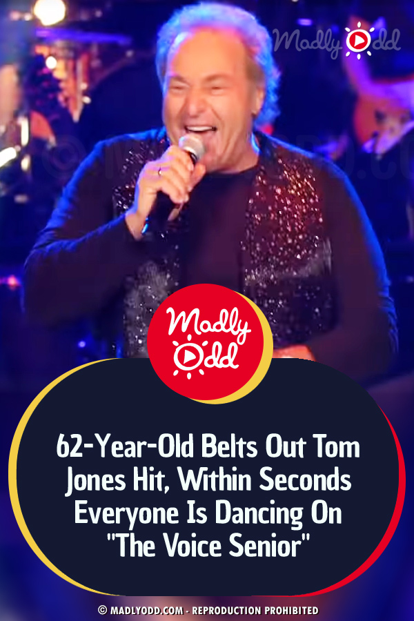 62-Year-Old Belts Out Tom Jones Hit, Within Seconds Everyone Is Dancing On \