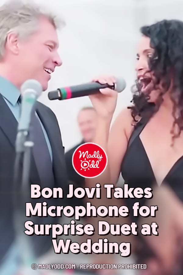 Bon Jovi Takes Microphone for Surprise Duet at Wedding