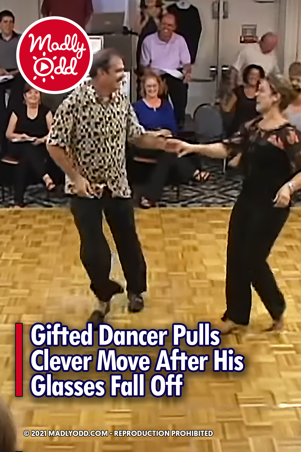 Gifted Dancer Pulls Clever Move After His Glasses Fall Off