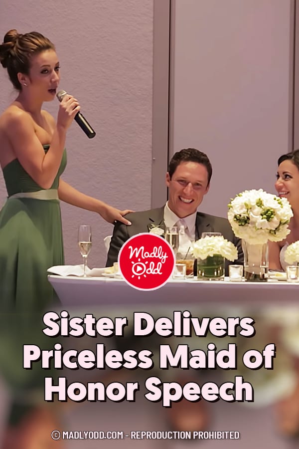 Sister Delivers Priceless Maid of Honor Speech