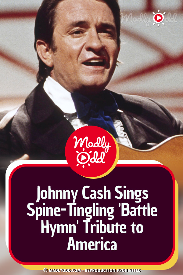 Johnny Cash Sings Spine-Tingling \'Battle Hymn\' Tribute to America