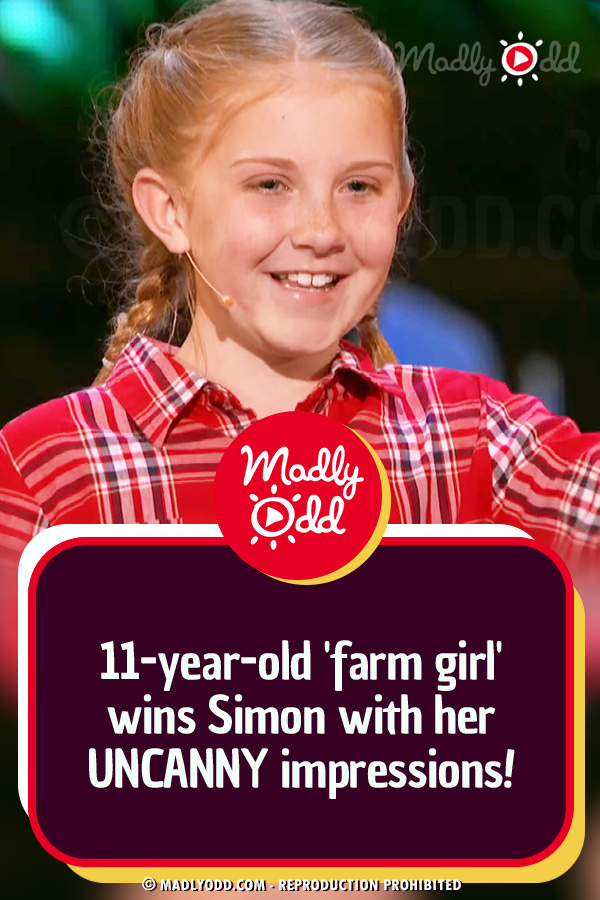 11-Year-Old Farm Girl Wins Simon With Her UNCANNY Impressions