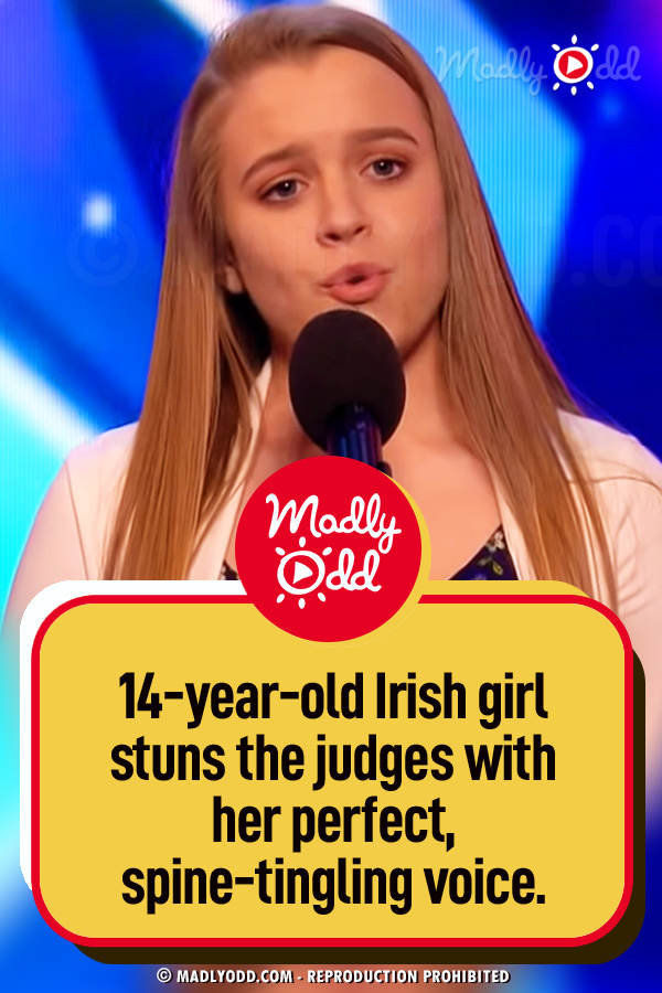 14-Year-Old Irish Girl Stuns the Judges With Her Perfect, Spine-Tingling Voice.