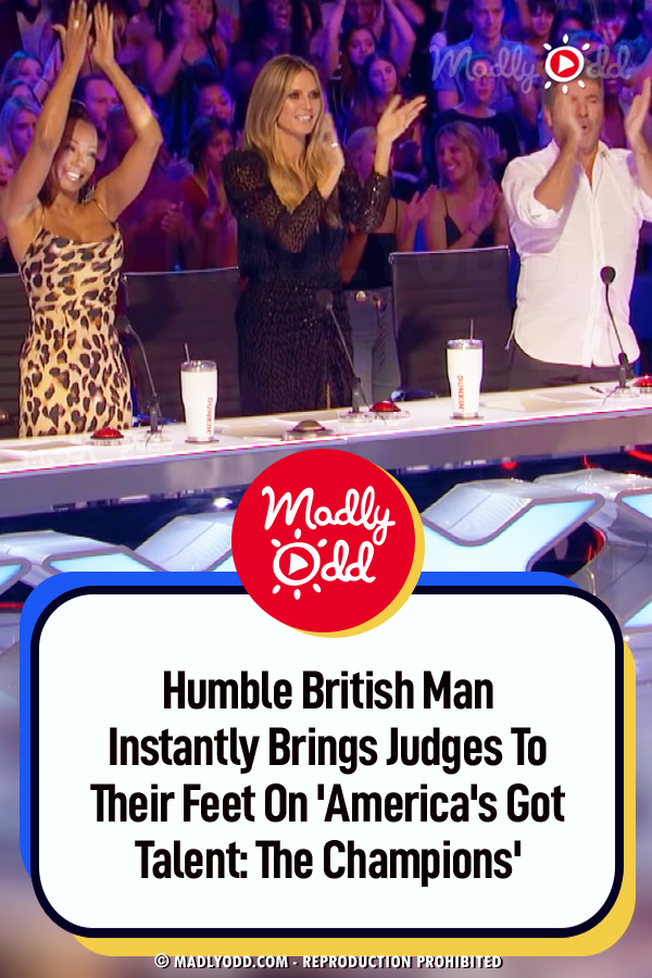 Humble British Man Instantly Brings Judges To Their Feet On \'America\'s Got Talent: The Champions\'